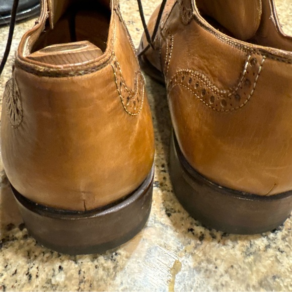 Mens Magnanni tan wingtip main image 5